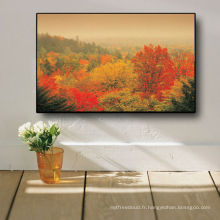 Impressionniste Hot Sale Maple Leaf Canvas Paintings 2013